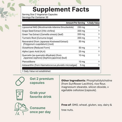 Purvia™ Liposomal NAD+ Ultimate
